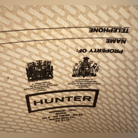 Hunter Classic Tall Black Waterproof Boots - Picture 10 of 10